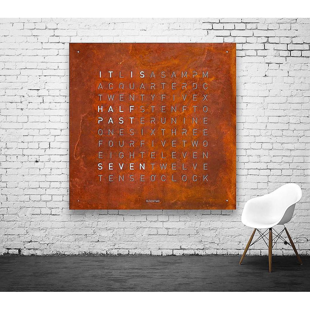 Qlocktwo Large Vintage Copper