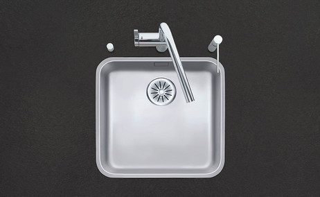 Evier Suter Silver Star SIL45iF