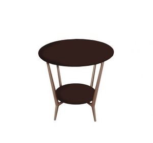 [1PTDATB0505] Tavolino Planet Tondo