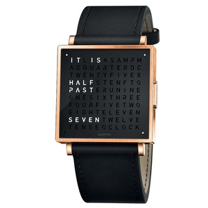 [QWB] Qlocktwo W35 rose black