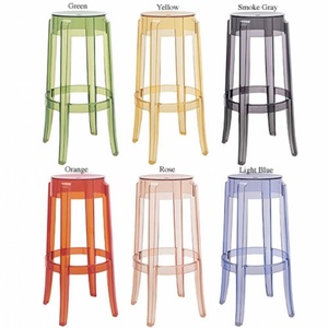 Tabouret haut Charles Ghost
