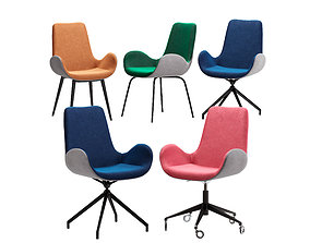 [S1850DS] Chaise de bureau Dalia