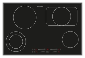 [GK78TSCN] Plan de cuisson Electrolux Vitro Halo Cadre