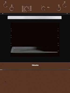 [H 4402-55 E] Cuisinière brune MIELE