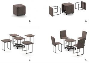 Cubix Pouf/Chaise