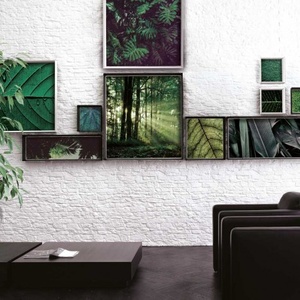 [F96E NE] Cadre image verdure 150x50cm