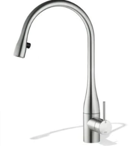 [10.111.103.700FL] Batterie KWC Mitigeur à levier Bec extractible caché inox