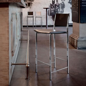 [CUbrown] Tabouret haut Alessio